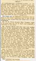 Jennie Vaughan’s complaint about pay. Carmarthen Journal 4th June 1915.