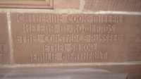 Name of Helena Rowlands on the Nurses Memorial, Liverpool Cathedral