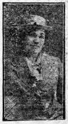 Margaret Williams, a stewardess on S S Connemara, drowned in a collision at sea.